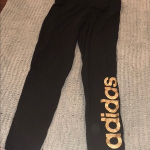 Adidas glitter leggings